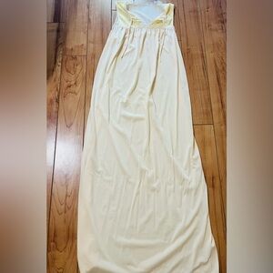 Women's Vintage Yellow Dress